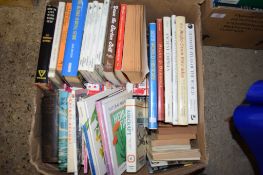 BOX MIXED BOOKS, AVIATION AND SAILING INTEREST