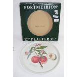 PORTMEIRION PLATTER 30CM DIAM