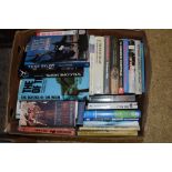 BOXED BOOKS, MILITARY TO INCLUDE THE WAR IN THE AIR ETC