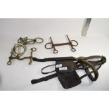 HORSES HARNESS AND OTHER METAL ITEMS