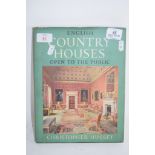 BOOK ON ENGLISH COUNTRY HOUSES