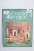 BOOK ON ENGLISH COUNTRY HOUSES