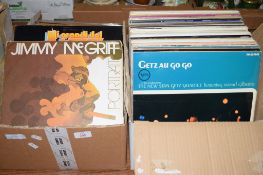 BOX QTY OF LP'S TOGETHER WITH A FURTHER BOX OF LP'S