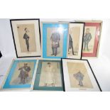 GROUP OF PRINTS FROM VANITY FAIR INCLUDING SOME PRINTS BY SPY