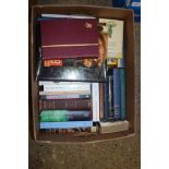 BOX OF BOOKS HISTORICAL TITLES ETC