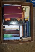 BOX OF BOOKS HISTORICAL TITLES ETC