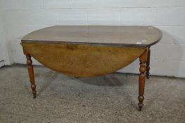 19TH CENTURY CIRCULAR DROP LEAF TABLE APPROX DIAMETER 156CM