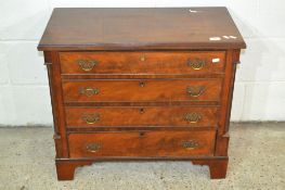 REPRODUCTION LOW CHEST OF DRAWERS APPROX WIDTH 74CM