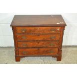 REPRODUCTION LOW CHEST OF DRAWERS APPROX WIDTH 74CM