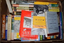 BOX OF BOOKS MAINLY RAILWAY INTEREST