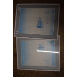 PAIR OF PRINTS OF SAILING SCENES