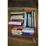 BOX MIXED BOOKS, VARIOUS TITLES, DICTIONARY, GUIDE TO SELLING ETC