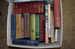 BOX OF MIXED BOOKS TO INCLUDE GARDENING AND OTHER INTERESTS ETC