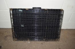 DOG CAGE APPROX 80 X 60 CM