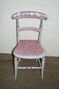 PAINTED BEDROOM CHAIR