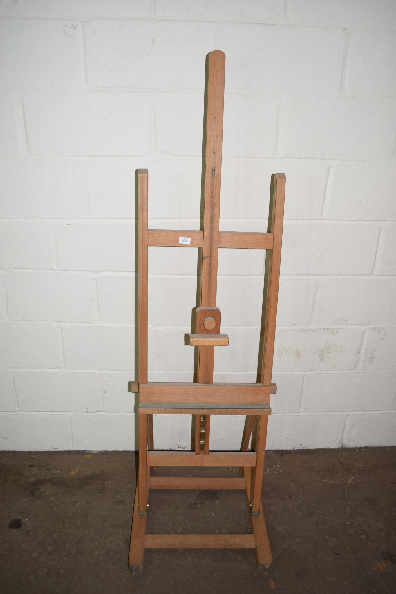 WOODEN ARTISTS EASEL WIDTH APPROC 48CM - Image 2 of 2