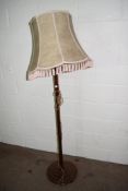 MAHOGANY STANDARD LAMP