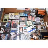 BOX CONTAINING CASSETTE TAPES, MAINLY POPULAR MUSIC