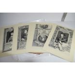 SET OF PRINTS FROM SHAKESPEARE, MIDSUMMER NIGHTS DREAM PUBLISHED BY T STOTTARD, RA, ENGRAVED BY J