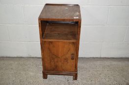 SMALL BEDSIDE CABINET, WIDTH APPROX 36CM