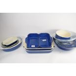 QUANTITY OF CERAMIC SERVING DISHES BY DENBY