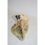 SMALL CERAMIC MODEL OF A TERRIER BY BORDER FINE ARTS