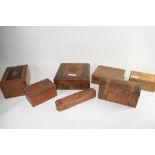 QUANTITY OF WOODEN BOXES