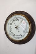 LARGE BAROMETER IN WOODEN FRAME