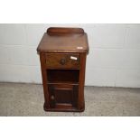 BEDSIDE CABINET, WIDTH APPROX 39CM