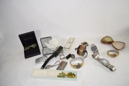 SMALL BOX CONTAINING VARIOUS WRIST WATCHES