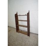 WALL SHELF DISPLAY UNIT, WIDTH APPROX 60CM