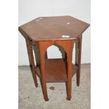SMALL OCTAGONAL OCCASIONAL TABLE, APPROX 40CM