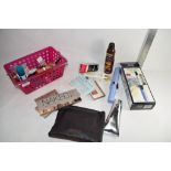 BOX CONTAINING MAKE UP ITEMS
