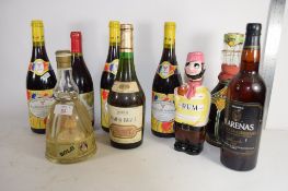 BOTTLES OF WINE, BEAUJOLAIS NOUVEAU ETC