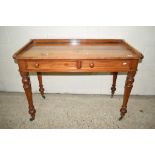 19TH CENTURY SIDE TABLE, LENGTH APPROX 110CM