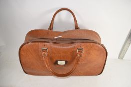 SMALL LEATHER SUITCASE