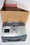 BOX CONTAINING LEXMARK PORTABLE PHOTO PRINTER