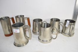 PEWTER TANKARDS