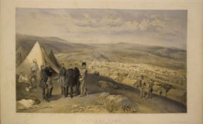 After William Simpson, Crimea War scenes from "Seat of the war in the East" series, group of four