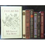 Folio Society: 15 titles, 8 in slip-cases