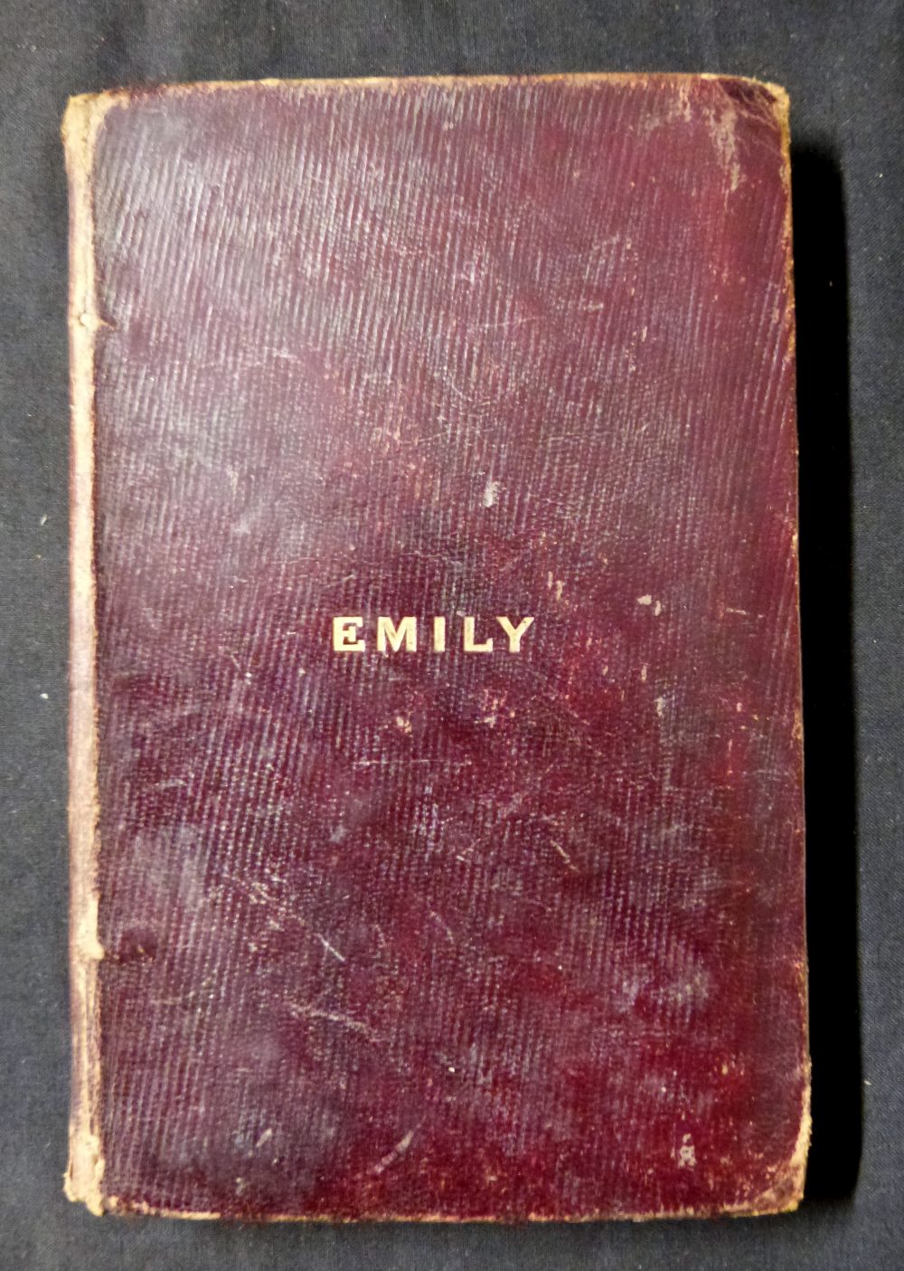 ANON: EMILY, A TALE FOR YOUNG PERSONS, London, John Harris, 1825 1st edition, engraved frontis, - Image 2 of 2