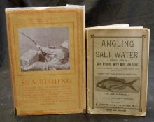 JOHN BICKERDYKE: ANGLING IN SALT WATER, London, L Upcott Gill, 1887, 1st edition, original wraps