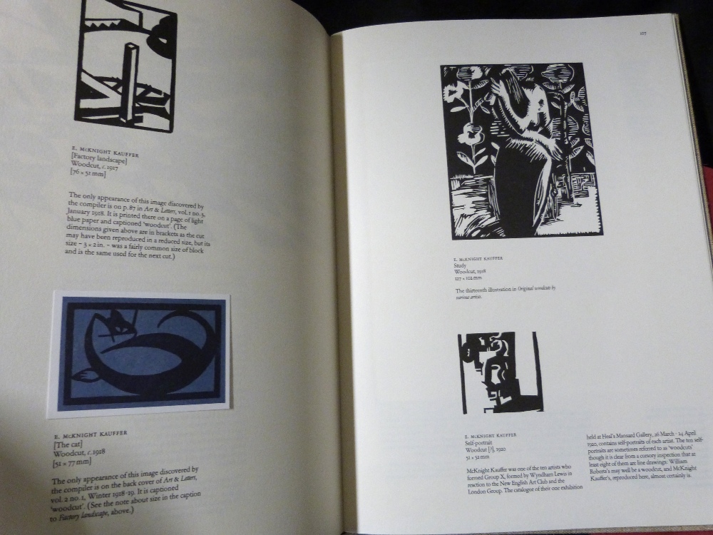 JEREMY GREENWOOD: OMEGA CUTS, Woodbridge, Wood Lea Press, 1998, (450), wood cuts and lino cuts by - Image 3 of 4