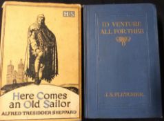 J S FLETCHER: I~D VENTURE ALL FOR THEE, London, Everleigh Nash, 1913, 1st edition, 20pp adverts at