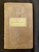 SIR WALTER SCOTT: LETTERS OF SIR WALTER SCOTT ADDRESSED TO THE REV R POLWHELE, D GILBERT ESQ,