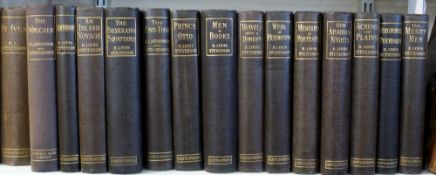 ROBERT LOUIS STEVENSON: 15 titles: mainly pub by Chatto & Windus 1896-1904, original cloth (15)