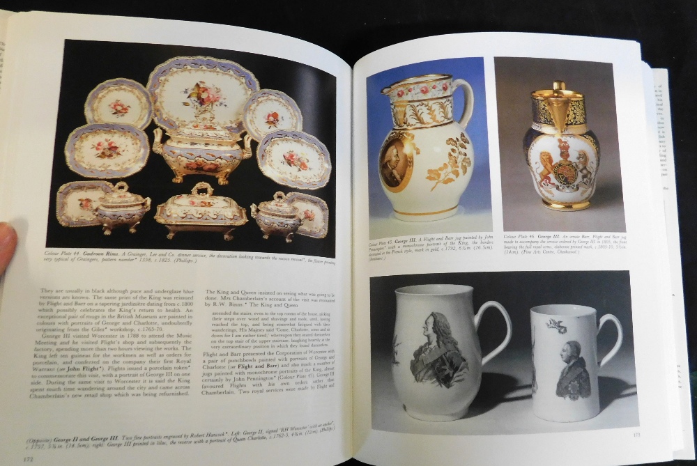 GEOFFREY A GODDEN: CHAMBERLAIN-WORCESTER PORCELAIN 1788-1852, London, Barrie & Jenkins, 1982, 1st - Image 3 of 3