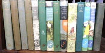 NEW NATURALIST SERIES: 14 titles in mixed condition comprising E B FORD: BUTTERFLIES, 1946