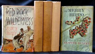 ELSPETH HUXLEY: 4 titles: WHITE MAN~S COUNTRY..., London, MacMillan, 1935, 1st edition, 2 vols, both