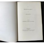 FREDERIC MANSEL REYNOLDS (ED): THE KEEPSAKE FOR MDCCCXXXIII, London, Longman, Rees, Orme, Brown,